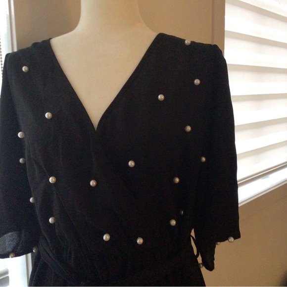 Black 14-16 Dress Like new - Picture 1 of 4